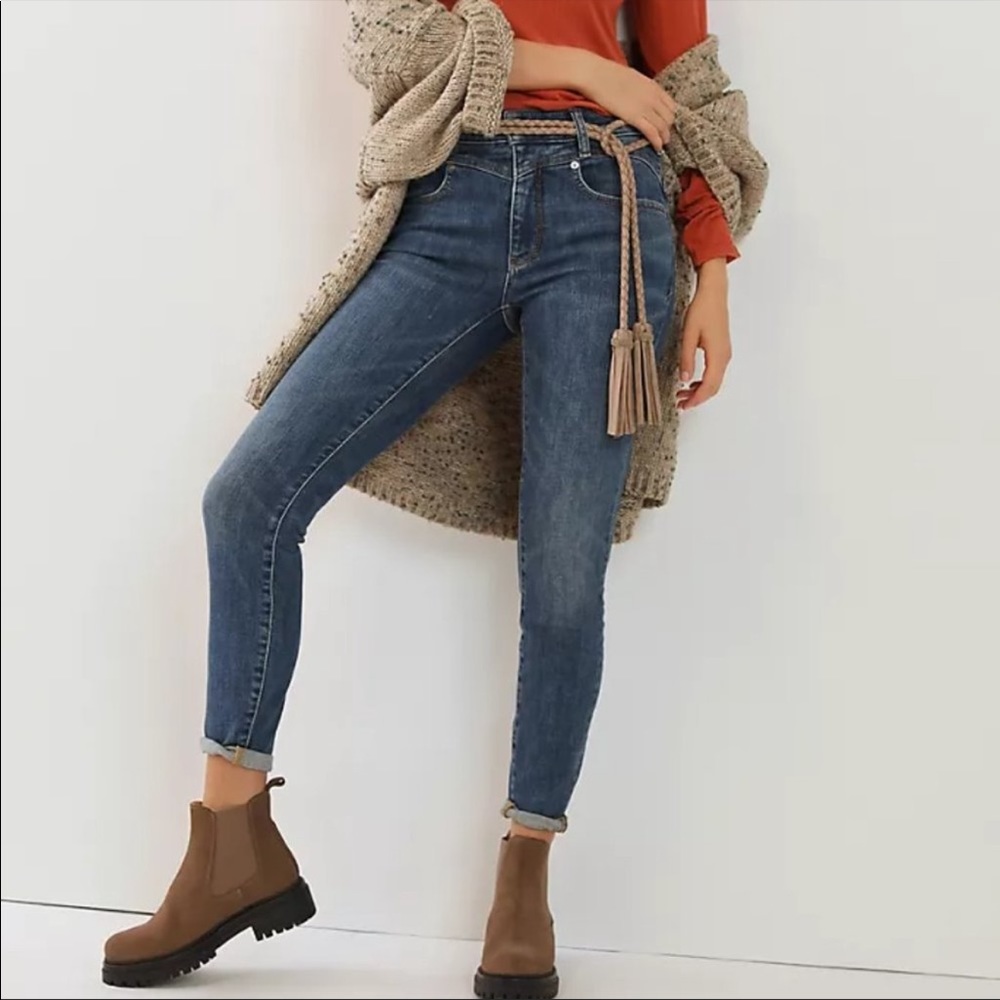 Anthropologie | Pilcro High Rise Iris Skinny Jean